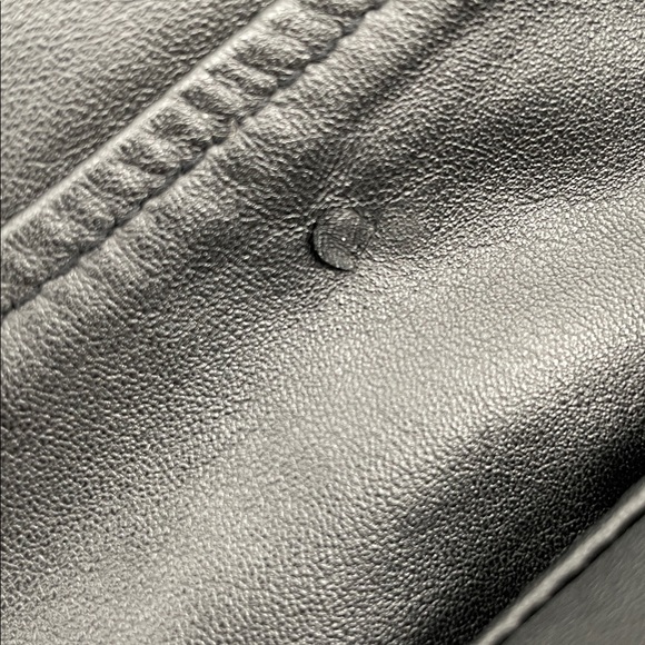 Wilson Thinsulate Women's Vtg. Leather Moto Jacket, Black, Sz. M 80s 90s *FLAW* - Picture 14 of 14